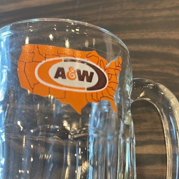 A&W
root beer mug , great memories and fun for a float. Vintage. - Picture 2 of 6